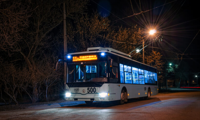 У Чернігові відновлено рух тролейбусів