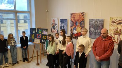 У Чернігові у художньому музеї імені Галагана відбувся артзахід для дітей "Дім – це ти"