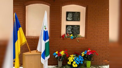 У Ніжині відкрили меморіальні дошки на честь двох загиблих героїв