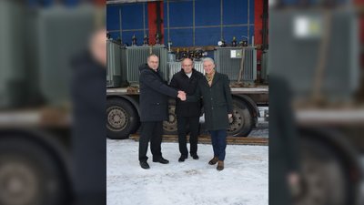 "Чернігівобленерго" отримало 44 трансформатори від Литовської Республіки