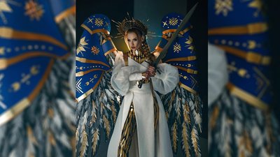 "Воїн світла": в якому костюмі Вікторія Апанасенко з Чернігова представлятиме Україну на конкурсі "Міс Всесвіт"-2022