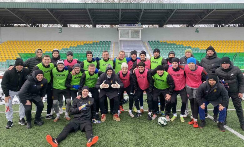 ФК «Чернігів» провів заключне тренування цього року