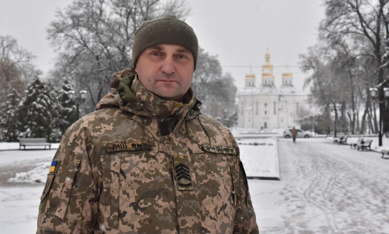 Головний сержант Олег Безталанний: «Дивлюся на Чернігів із тугою в серці та вірою у світле»
