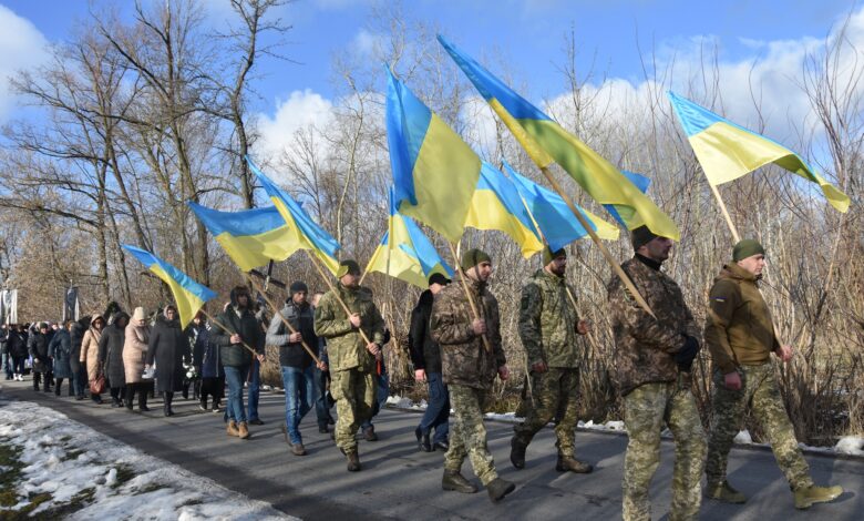 Носівська громада провела в останню путь Героя (Фото)