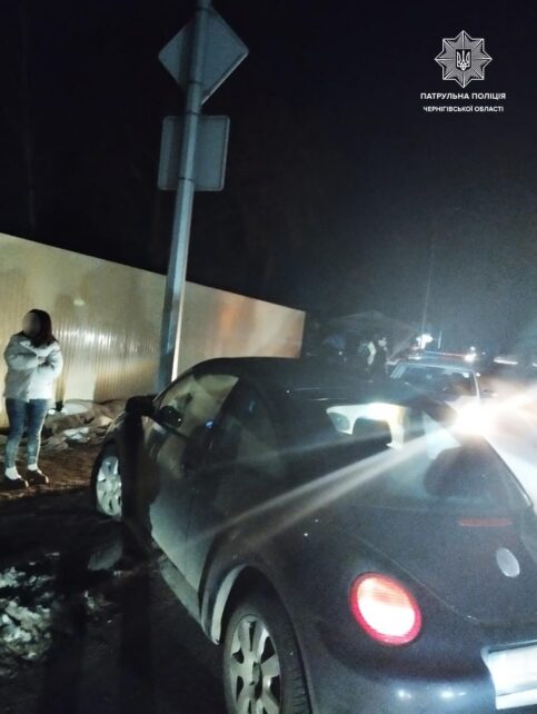 П’яні за кермом: у Чернігові сталося три ДТП (Фото)