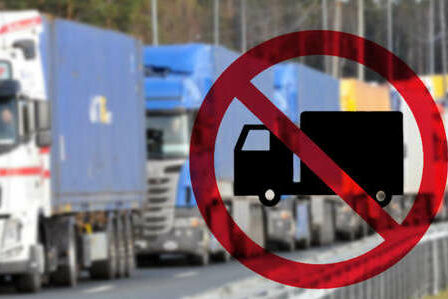 Вантажівкам заборонили їздити переправою поблизу Новгород-Сіверського