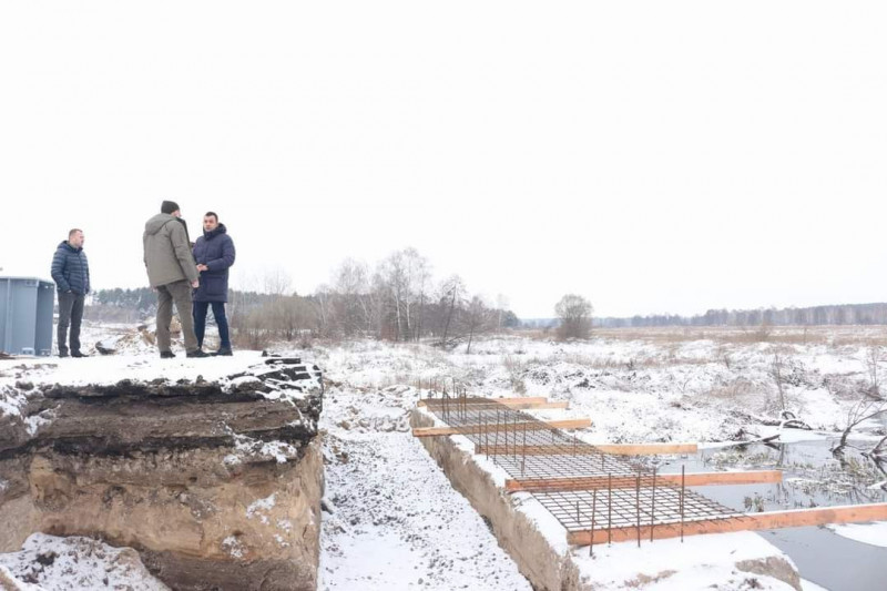 За кілька днів на Чернігівщині відновлять зруйновані мости