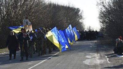 На Чернігівщині попрощалися з двома бійцями, які загинули на Донбасі