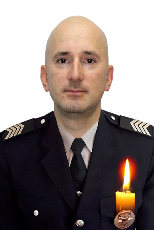 Чернігівський поліцейський Олександр Єщенко загинув під час оборони Бахмута
