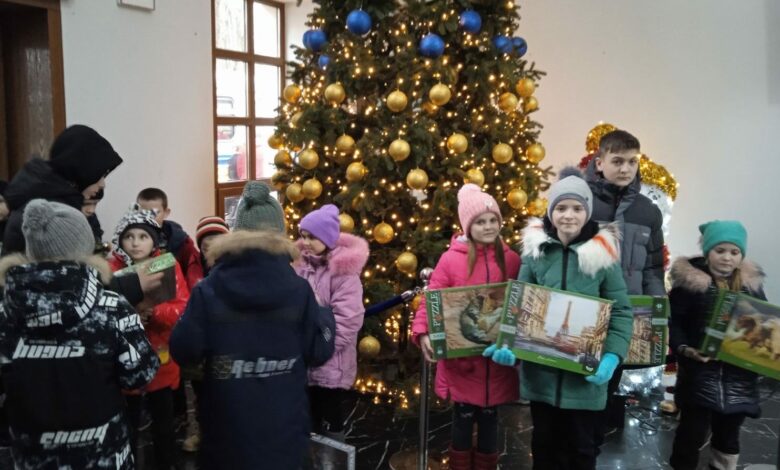 Для дітей з Чернігівщини організували новорічне свято у Києві