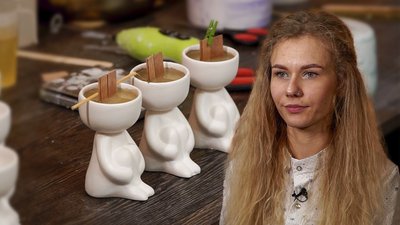 У Чернігові дружина загиблого "Біцухи" виготовляє свічки в пам'ять про чоловіка