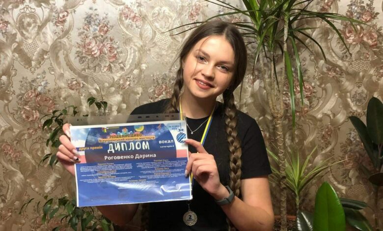 Юна співачка з Чернігівщини виборола нагороду Міжнародного конкурсу