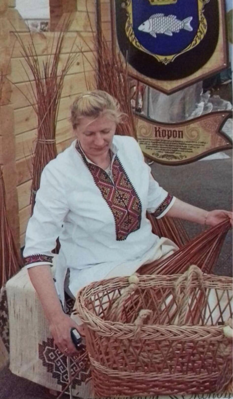 Лозоплетіння і життєвий шлях Лідії Гончар