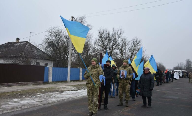 На Чернігівщині прощалися із військовим, що загинув на Луганщині