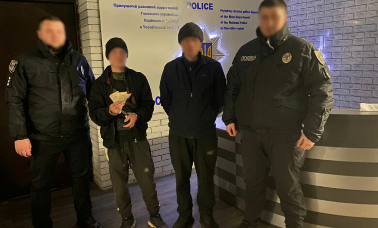 На Чернігівщині затримали двох чоловіків, які вчинили розбій у будинку