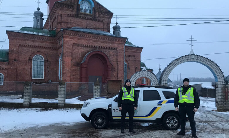 Поліція Чернігівщини забезпечила правопорядок і безпеку на Різдво