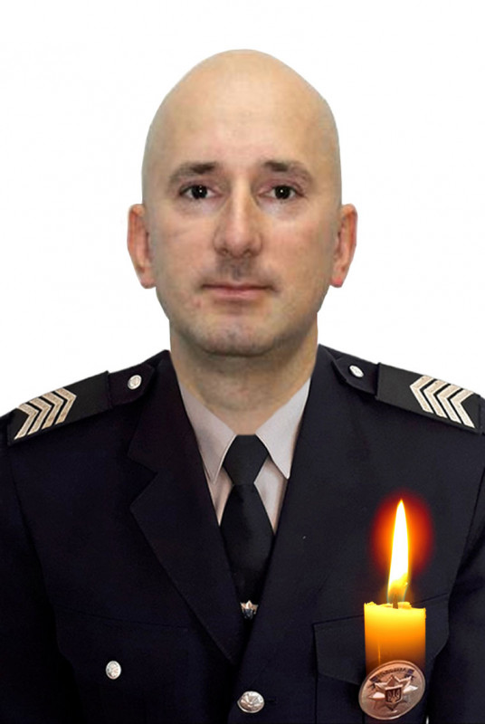 Завтра Чернігівщина прощатиметься з поліцейським, що загинув під час оборони Бахмута