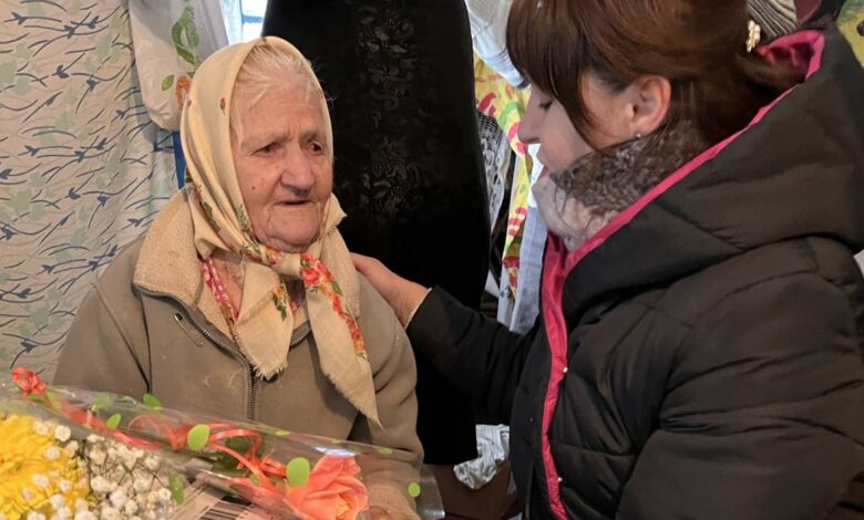 Жителька Сосницької громади відзначила 100-річний ювілей