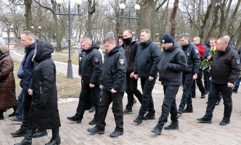 Назавжди в строю: на Чернігівщині попрощалися із загиблим поліцейським