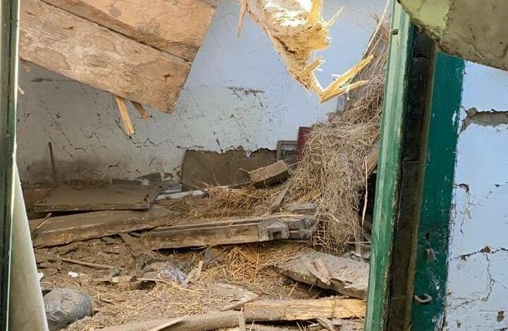 Окупанти обстріляли Чернігівщину: влучили в будинок (Фото)