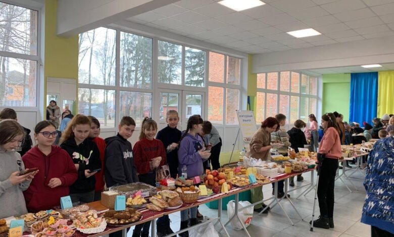 У громаді на Чернігівщині провели благодійний ярмарок 
