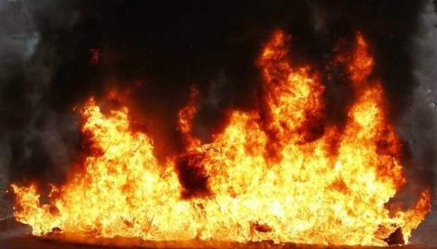 На Чернігівщині сталася пожежа на території аграрного підприємства