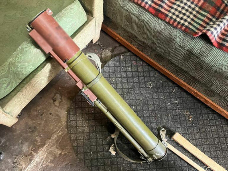 На Чернігівщині в чоловіка знайшли гранатомет і боєприпаси