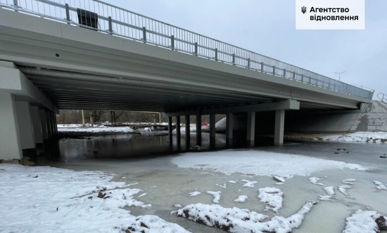 На Чернігівщині відбудували міст через річку Замглай (Фото)