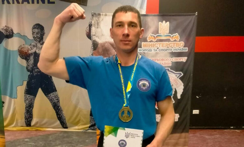 Поліцейський з Чернігівщини переміг на Чемпіонаті України з гирьового спорту
