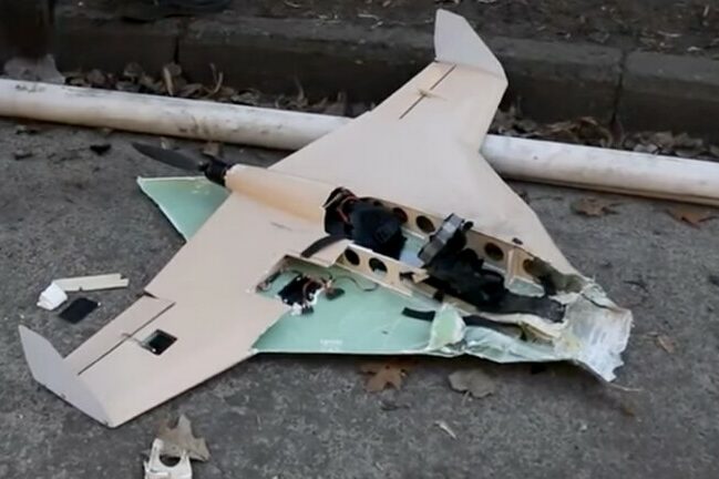 Прикордонники показали, як збили ворожий дрон-камікадзе поблизу Чернігова (Відео)