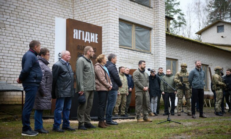Президент Зеленський перебуває на Чернігівщині (Фото)