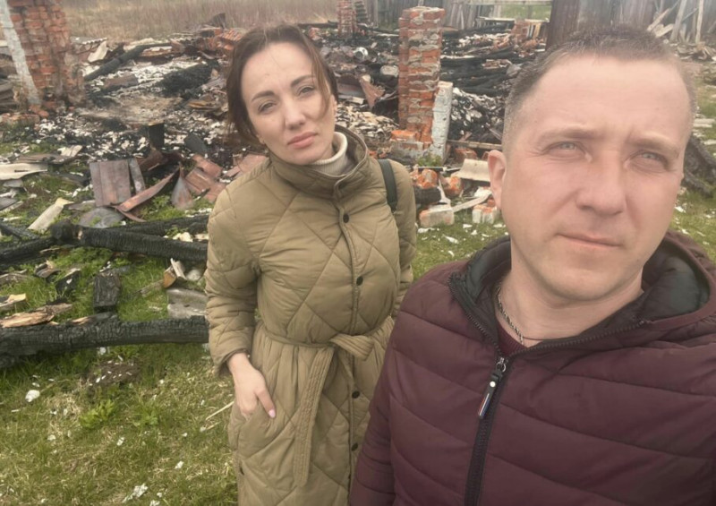 Росіяни обстріляли село на прикордонні Чернігівщини (Фото)