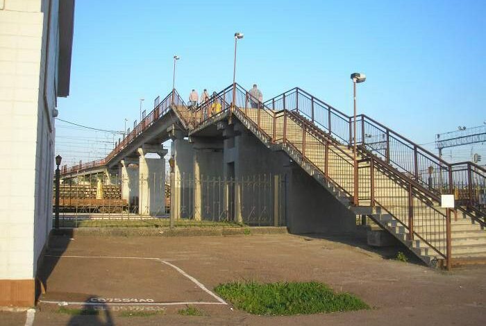 У Чернігові закрили на ремонт пішохідний міст через колії на залізничному вокзалі