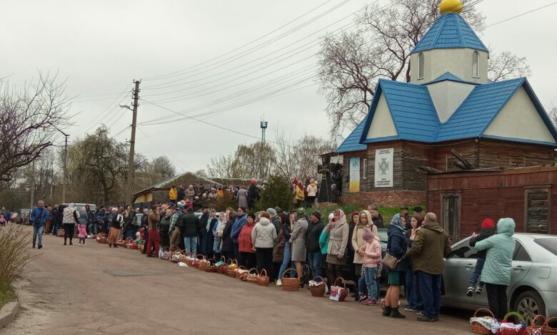 У Сновську і Кучинівці на Великдень лунала українська молитва (Фото)