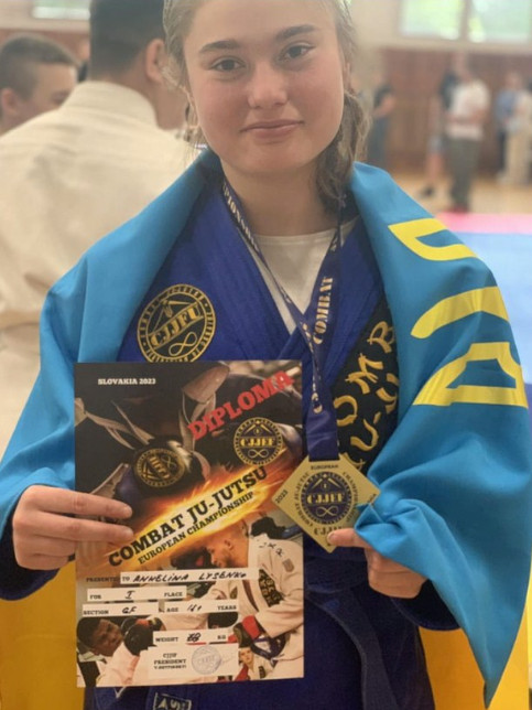 Чернігівка виборола два «золота» на Чемпіонаті Європи з Комбат Дзю-Дзюцу