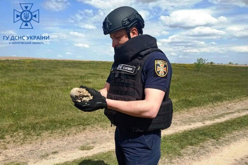 Піротехніки Чернігівщини продовжують розмінування територій області