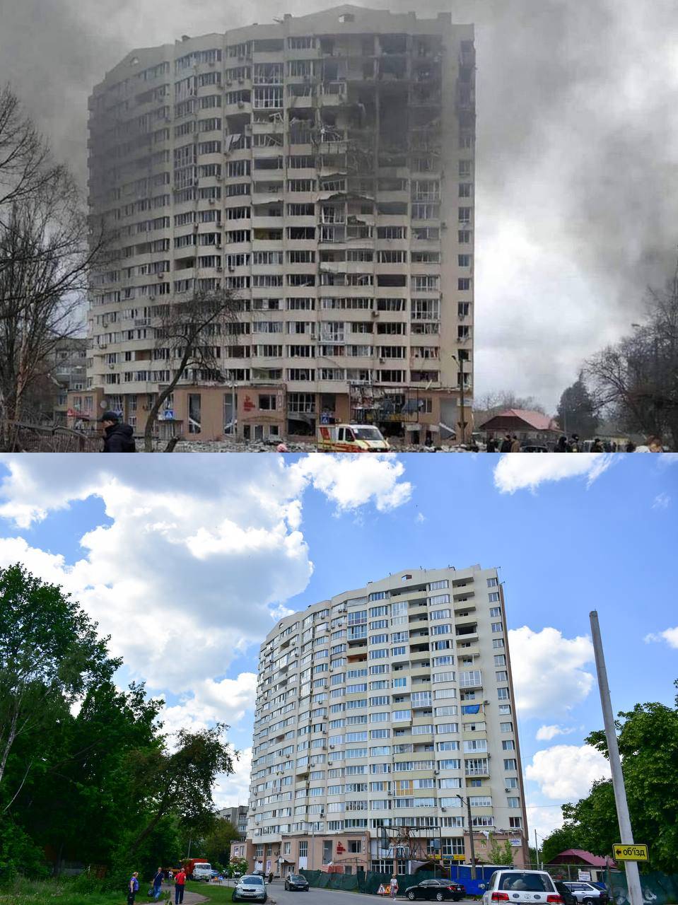 Візит представників п'яти посольств до Чернігова. Дивилися як відновлюється місто