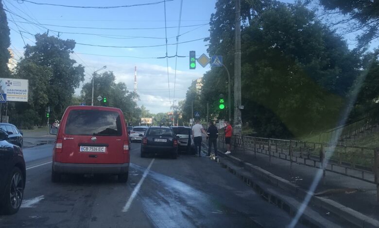 ДТП біля «Градецького» (Фотофакт)