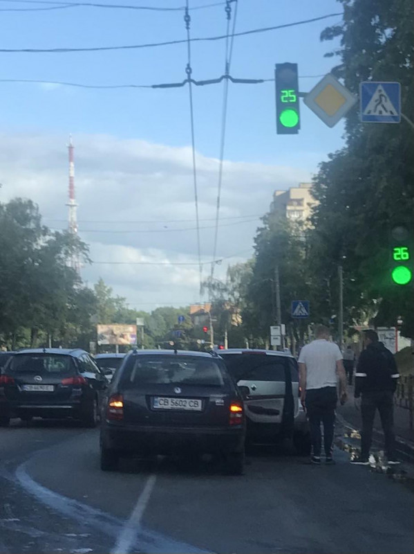 ДТП біля «Градецького» (Фотофакт)