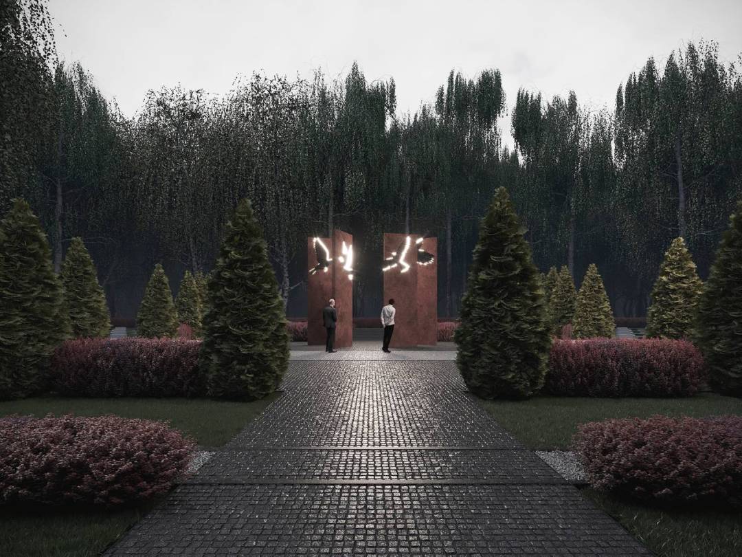 Ескізний проєкт меморіального комплексу в "Ялівщині" затвердили на архітектурно-містобудівній раді