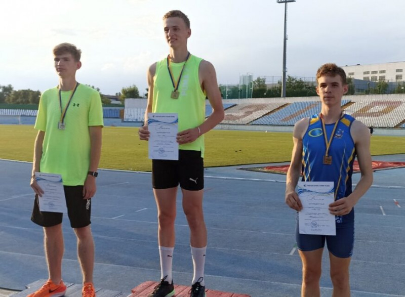 Молодь Чернігівщини виборола медалі на чемпіонаті України з легкої атлетики