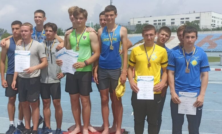 Молодь Чернігівщини виборола медалі на чемпіонаті України з легкої атлетики
