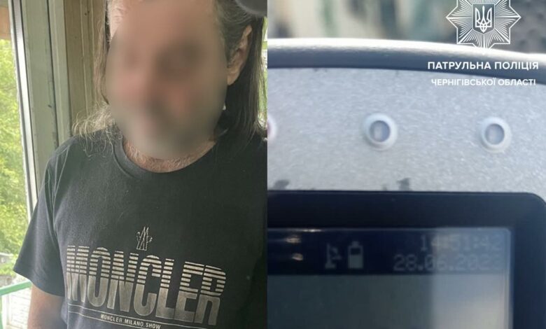 На блокпосту біля Чернігова затримали двох п’яних водіїв