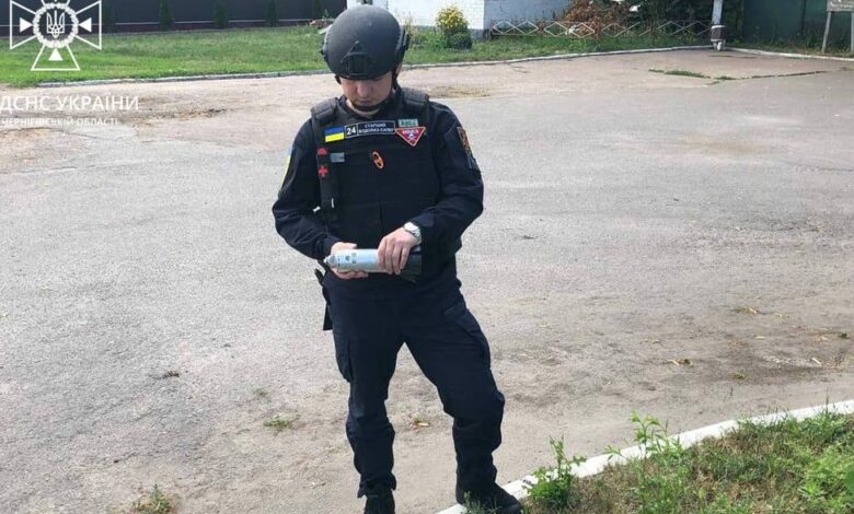 Сапери Чернігівщини продовжують вилучати вибухонебезпечні предмети