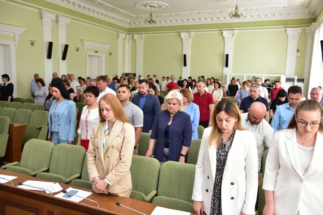 Триває 32-га (позачергова) сесія Чернігівської міської ради VIIІ скликання