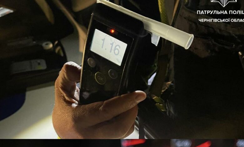 У Чернігові п’яний водій їхав із підробленим посвідченням
