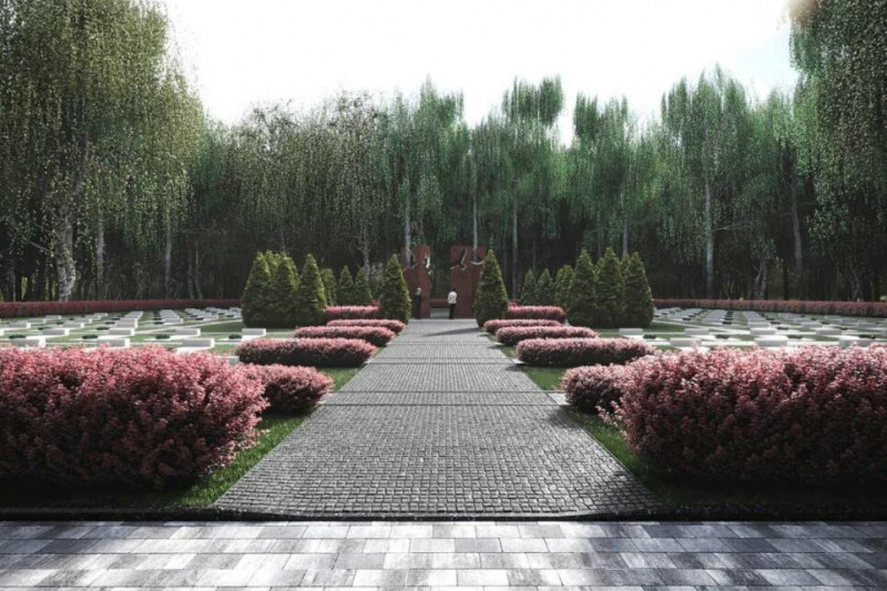 У Чернігові показали проект Меморіального комплексу загиблим військовим (Фото)