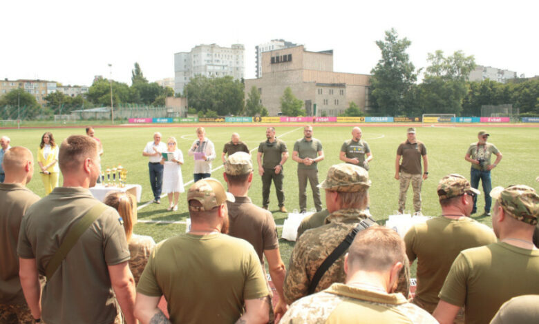 У Чернігові відбулася спартакіада серед бійців бригад територіальної оборони з чотирьох регіонів (Фото)