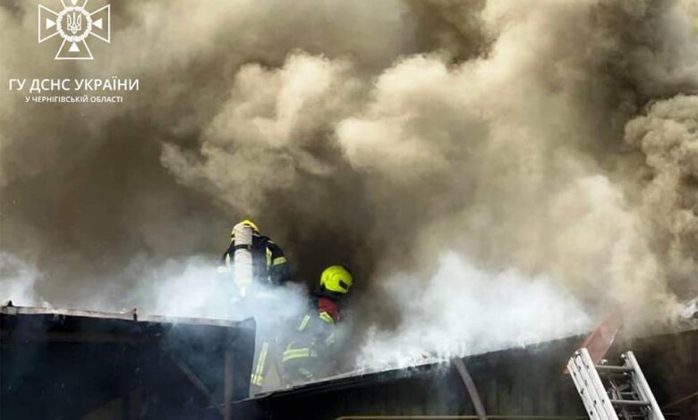 У Чернігові вогнеборці ліквідували загоряння в приватному господарстві (Фото)
