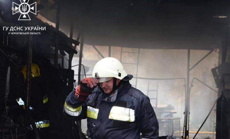 У Чернігові вогнеборці ліквідували загоряння в приватному господарстві (Фото)